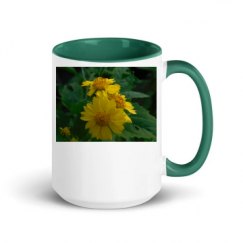 15oz Ceramic Mug with Color Inside