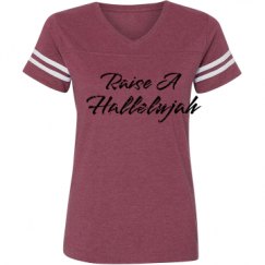 Ladies Relaxed Fit Vintage Sports Tee