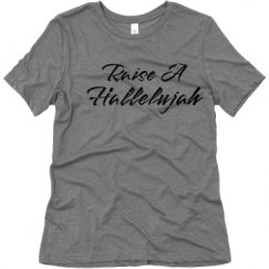 Ladies Relaxed Fit Super Soft Triblend Tee