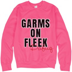 Unisex Neon Crewneck Sweatshirt