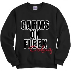 Unisex Film and Foil Crewneck Sweatshirt