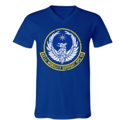 Unisex V-Neck Jersey Tee