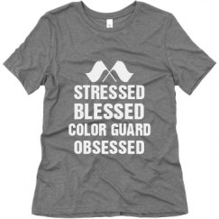 Ladies Relaxed Fit Super Soft Triblend Tee