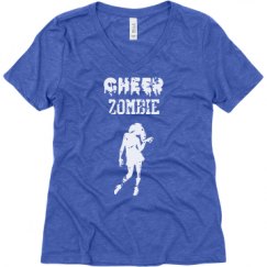 Ladies Relaxed Fit Super Soft Triblend V-Neck Tee