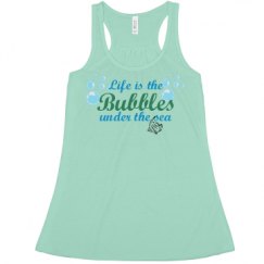 Ladies Flowy Racerback Tank