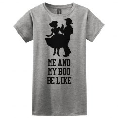 Me and My Boo Country Dancing Couple Tee