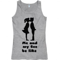 Me and My Boo Young Couple Tank