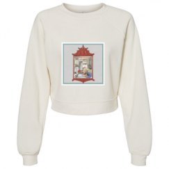 Women's Raglan Pullover Fleece
