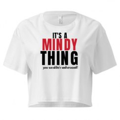 Ladies Festival Cali Crop Top Tee