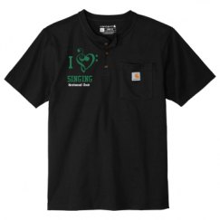 Unisex Carhartt Henley Tee 