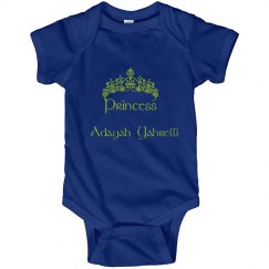 adayah's princess onesie