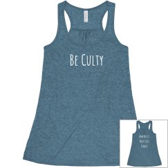 Be Culty, flowy tank