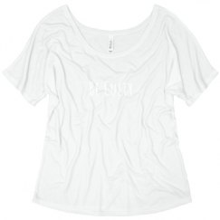 Ladies Flowy Slouchy Tee