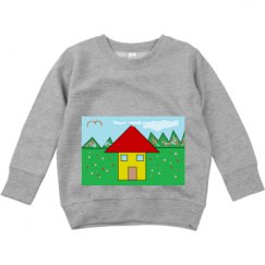 Toddler Crewneck Basic Promo Sweatshirt