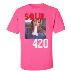 Unisex Ultra Cotton Safety Neon Crewneck Tee