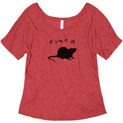 Ladies Flowy Slouchy Tee