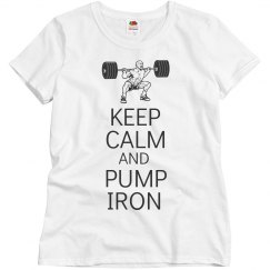 Keep calm pump iron