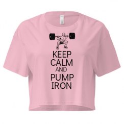 Ladies Festival Cali Crop Top Tee