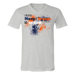 Unisex V-Neck Jersey Tee