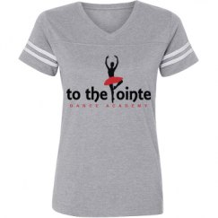 Ladies Relaxed Fit Vintage Sports Tee