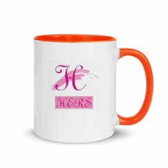 11oz Ceramic Mug with Color Inside