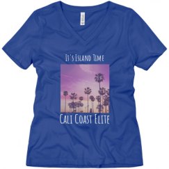 Ladies Relaxed Fit V-Neck Tee