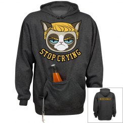 Grumpy Cat Trump Hair Tailgate Hoodie 
