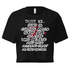 Ladies Festival Cali Crop Top Tee