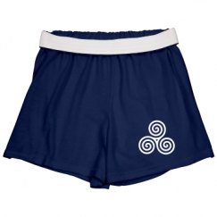 Slim Fit Cheer Shorts