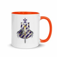 11oz Ceramic Mug with Color Inside