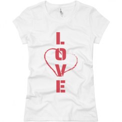 Ladies Slim Fit Basic Promo Jersey Tee