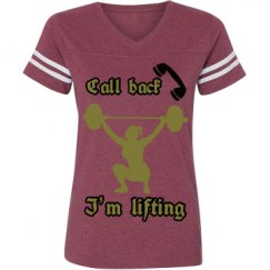 Ladies Relaxed Fit Vintage Sports Tee
