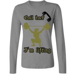 Ladies Relaxed Fit Basic Long Sleeve Tee