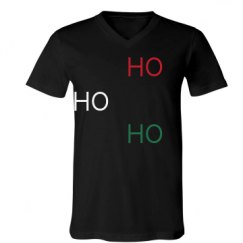 Unisex V-Neck Jersey Tee