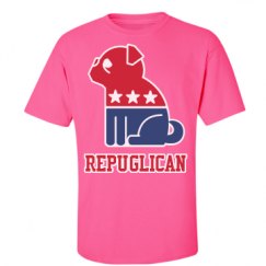 Unisex Ultra Cotton Safety Neon Crewneck Tee