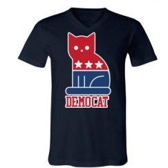 Unisex V-Neck Jersey Tee