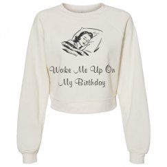 Women's Raglan Pullover Fleece