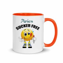 11oz Ceramic Mug with Color Inside