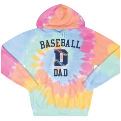 Unisex Tie-Dye Fleece Hoodie