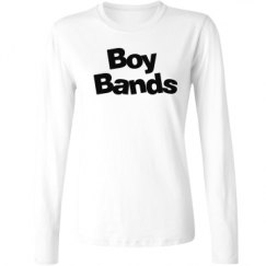 Ladies Relaxed Fit Basic Long Sleeve Tee