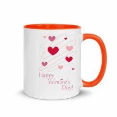 11oz Ceramic Mug with Color Inside