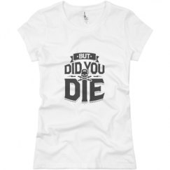 Ladies Slim Fit Basic Promo Jersey Tee