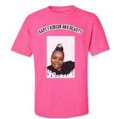 Unisex Ultra Cotton Safety Neon Crewneck Tee