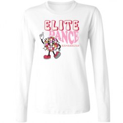 Ladies Relaxed Fit Basic Long Sleeve Tee