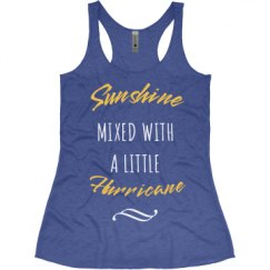 Ladies Slim Fit Super Soft Racerback Triblend Tank