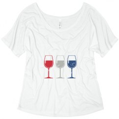 Ladies Flowy Slouchy Tee