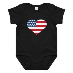 Usa flag baby 