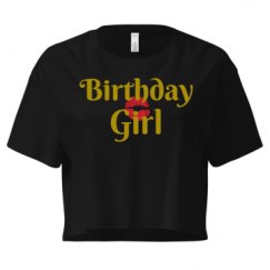 Ladies Festival Cali Crop Top Tee