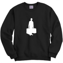 Unisex Film and Foil Crewneck Sweatshirt