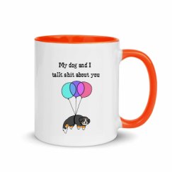 11oz Ceramic Mug with Color Inside